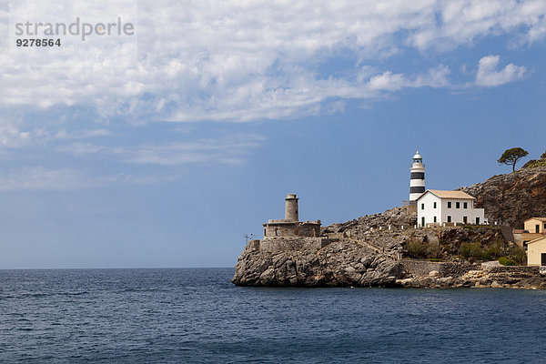 Leuchtturm Balearen Balearische Inseln Mallorca Spanien