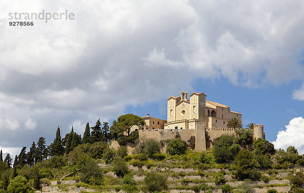 Kloster Santuari de Sant Salvador  Arta  Mallorca  Balearen  Spanien