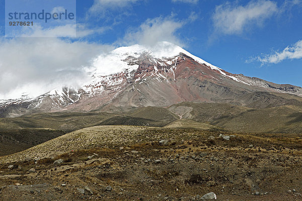 Vulkan Chimborazo  Provinz Chimborazo  Ecuador