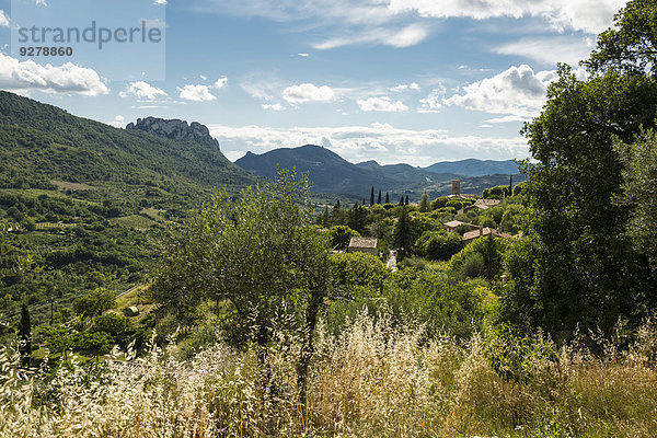 Frankreich Dorf Provence - Alpes-Cote d Azur