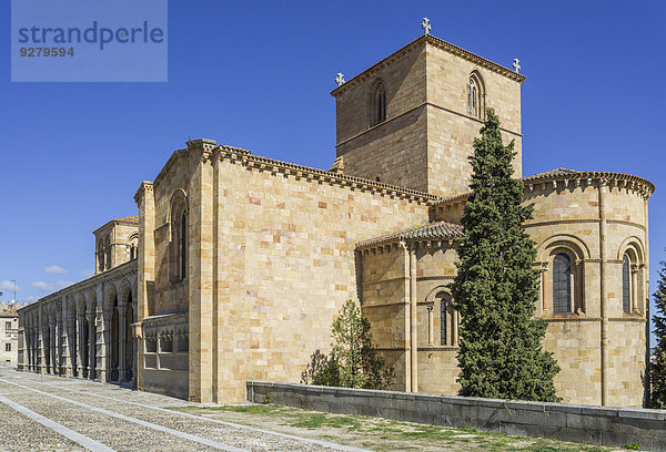 Romanische Basilica de San Vicente  Ávila?  Kastilien und León  Spanien
