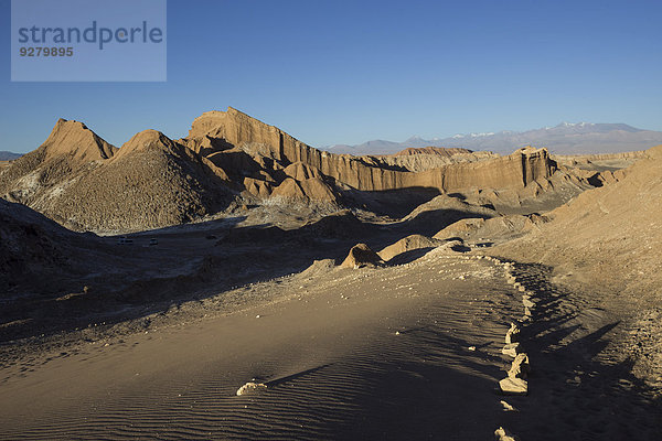 Sanddüne im Valle de la Luna oder Tal des Mondes  San Pedro de Atacama  Región de Antofagasta  Chile