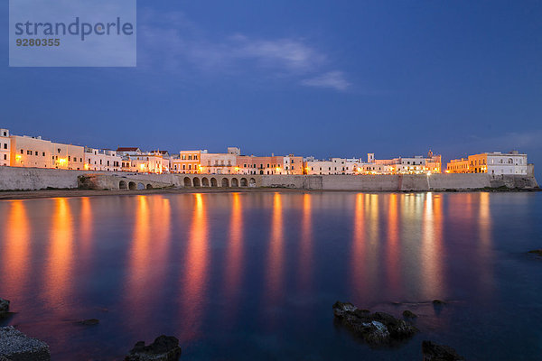 Blaue Stunde Italien Lecce