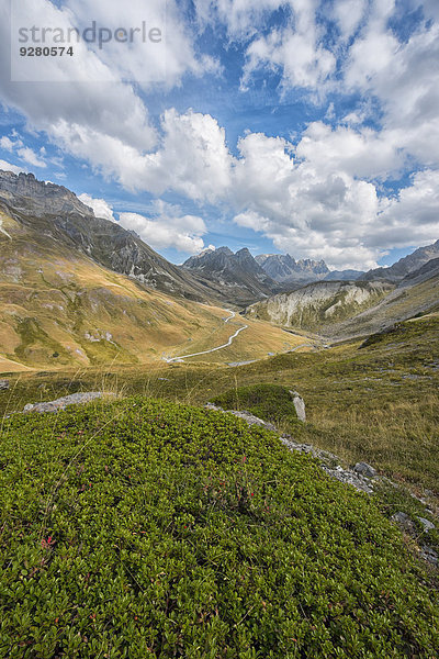 Gebirgspass Col du Galibier  Département Savoie  Frankreich