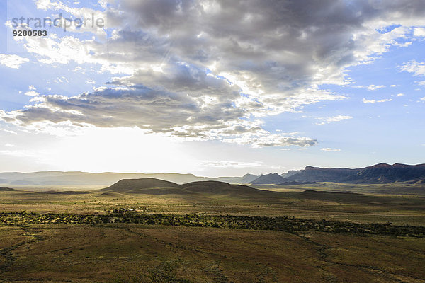Landschaft beim Trockenfluss Tsauchab  Naukluft  Namibia