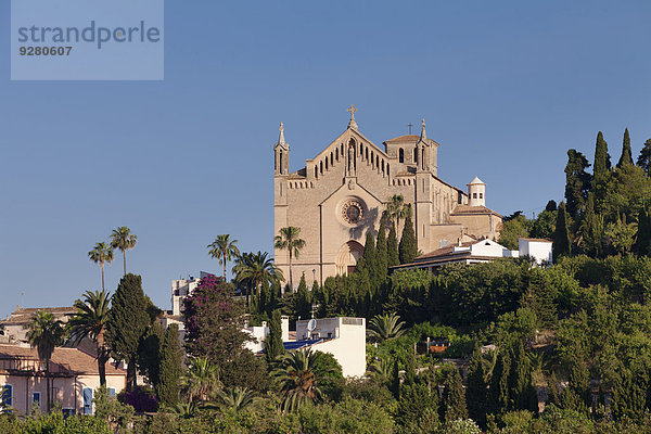 Pfarrkirche Transfiguracio del Senyor am Kalvarienberg  Arta  Mallorca  Balearen  Spanien