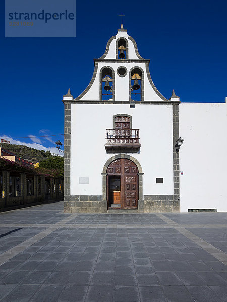 Kirche Nuestra Senora de las Angustias  Puerto de Tazacorte  La Palma  Kanarische Inseln  Spanien