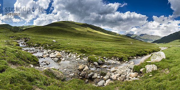 Plateau Pla de Beret  Val d?Aran  Pyrenäen  Katalonien  Spanien