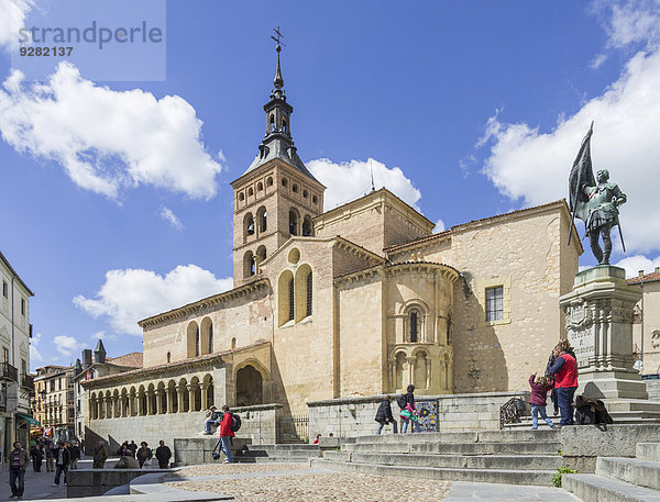 Kirche Iglesia San Martín  Segovia  Kastilien und León  Spanien