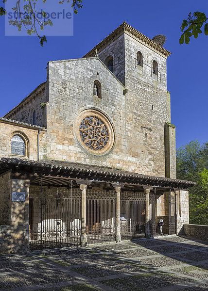 Ehemalige Kollegiatskirche San Cosme y San Damián  Covarrubias  Kastilien und León  Spanien