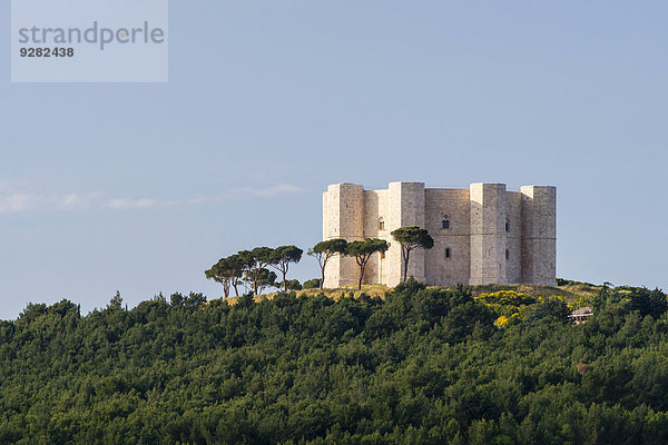 Burg Castel del Monte  1240 ? 1250  UNESCO Weltkulturerbe  Andria  Provinz Barletta-Andria-Trani  Apulien  Italien