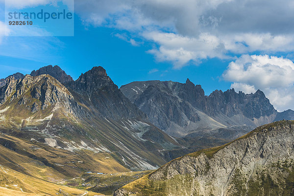 Gebirgspass Col du Galibier  Département Savoie  Frankreich