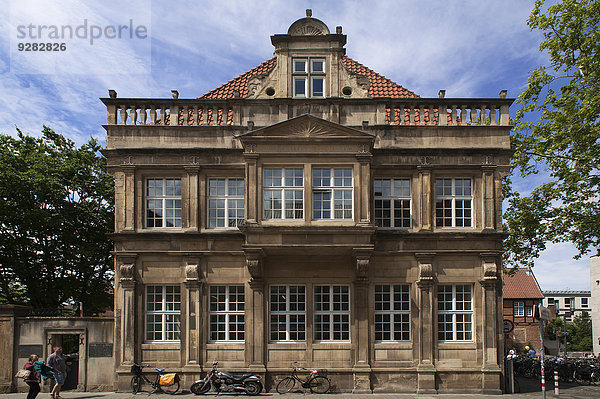 Heereman'scher Hof  bedeutender Renaissancebau in Münster von 1564  Münster  Münsterland  Nordrhein-Westfalen  Deutschland