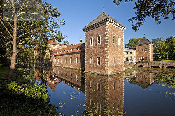 Schloss Velen  Wasserschloss  Velen  Münsterland  Nordrhein-Westfalen  Deutschland