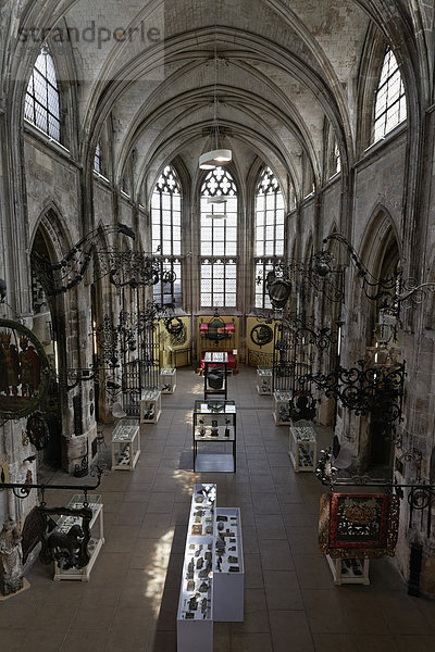 Schmiedekunst-Museum in der Kirche Saint-Laurent  Musée Le Secq des Tournelles  Ferronnerie  Rouen  Seine-Maritime  Haute-Normandie  Frankreich