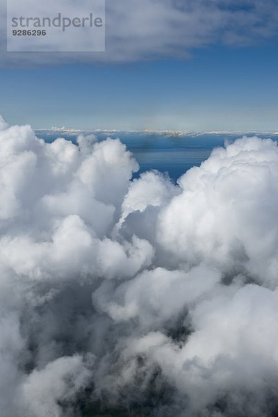 Wolke Ansicht Luftbild Fernsehantenne