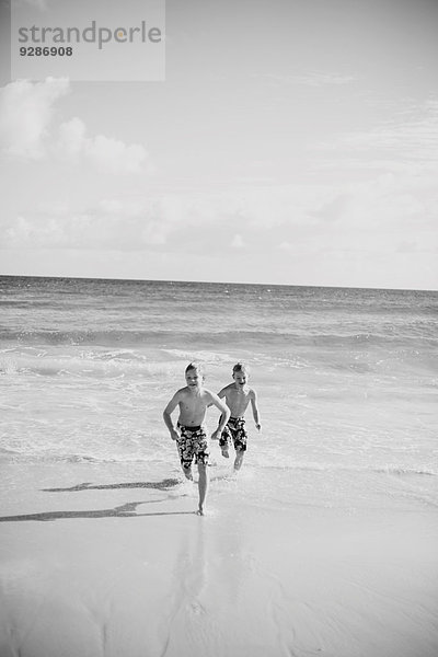 Strand Junge - Person rennen