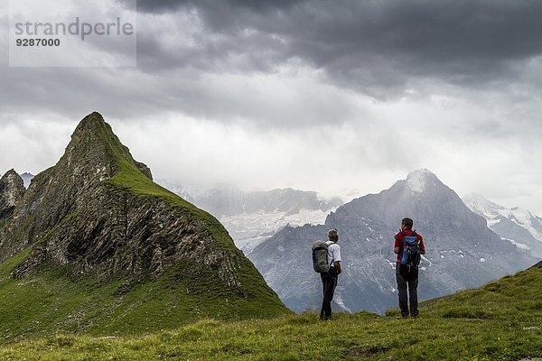 Berg Mann sehen