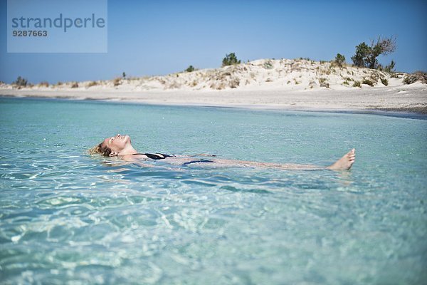 Wasser Frau fließen