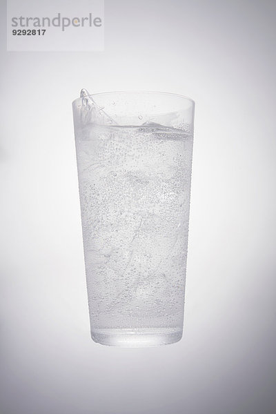 Wasser Glas Eis