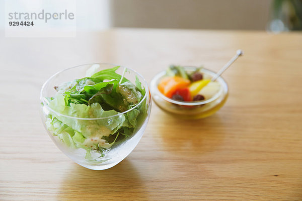 eingelegt einlegen Gemüse Salat