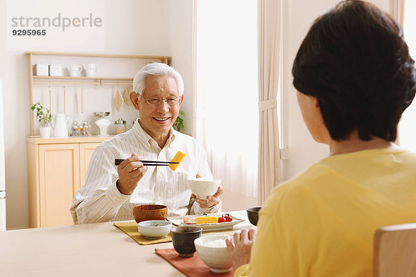 Senior Senioren Küche Erwachsener japanisch