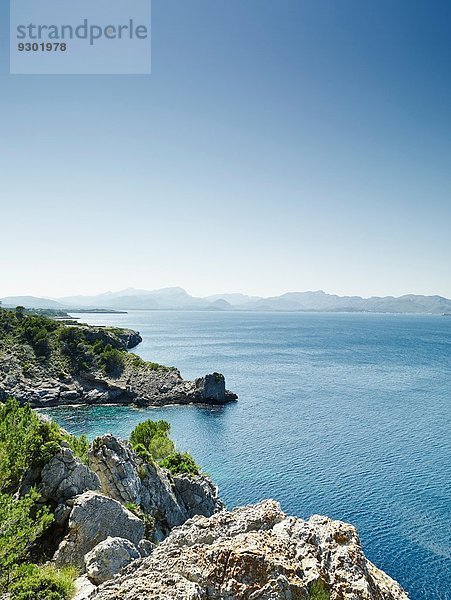 Küstenblick  Mallorca  Spanien