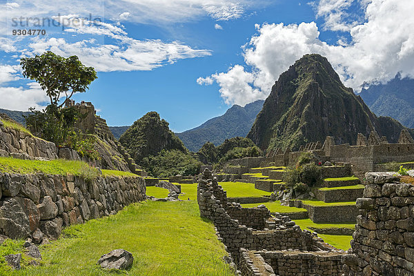 Weltkulturerbe Machu Picchu  Peru