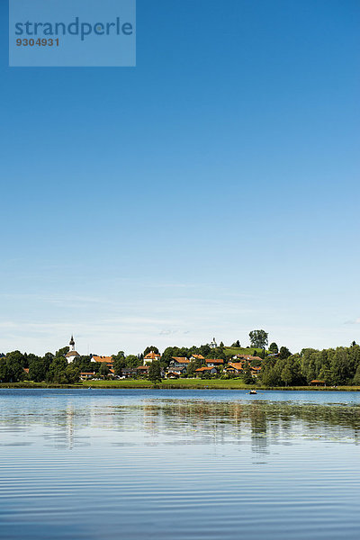 Bayersoiener See  Soier See oder Soiener See  Bad Bayersoien  Pfaffenwinkel  Oberbayern  Bayern  Deutschland