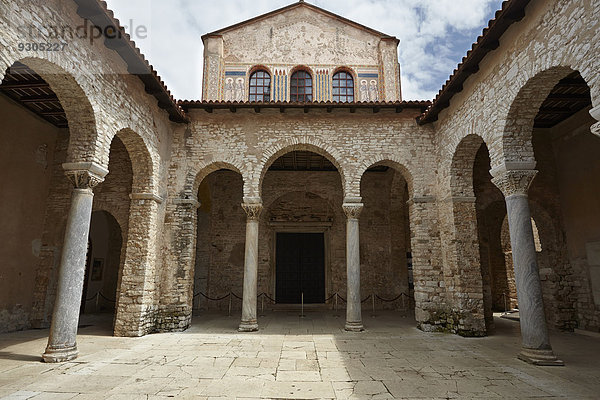 Euprasius-Basilika  UNESCO-Weltkulturerbe  Porec  Kroatien