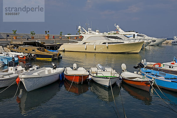 Jachthafen Golf von Neapel Ischia Italien