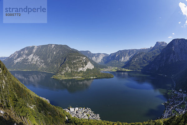 Hallstätter See  Hallstatt  Salzkammergut  UNESCO-Welterbe Hallstatt-Dachstein Salzkammergut  Oberösterreich  Österreich