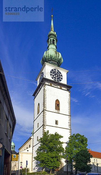 Kirche St. Martin  T?ebí?  Region Hochland  Tschechien