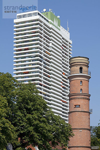 Hotel Maritim  alter Leuchtturm  Travemünde  Schleswig-Holstein  Deutschland