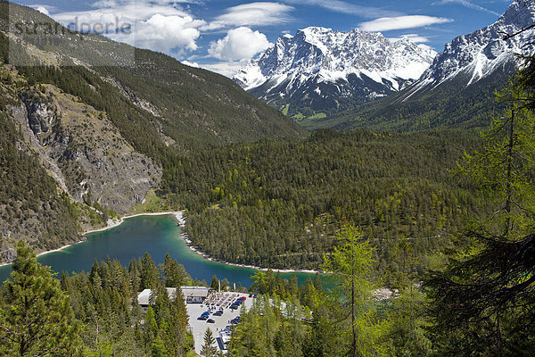 Ausflugslokal am Blindsee  Tirol  Österreich  Europa