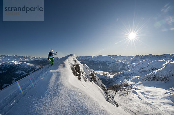 Austria  Salzburg  Altenmarkt-Zauchensee  Austrian woman skiing