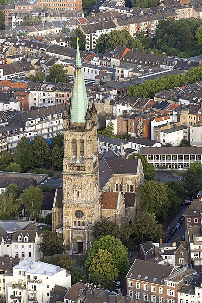 Deutschland  Nordrhein-Westfalen  Aachen  Luftaufnahme der Innenstadt und der St. Jakobskirche