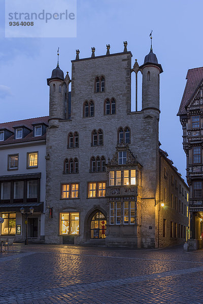 Deutschland  Niedersachsen  Hildesheim  Marktplatz  Tempelhaus