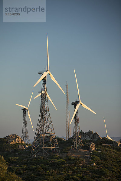 Spanien  Andalusien  Tarifa  Windpark