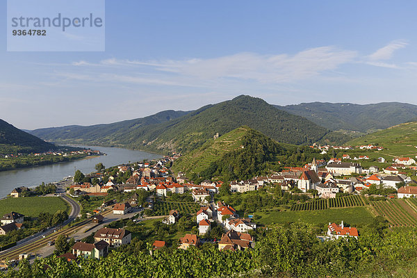 Österreich  Niederösterreich  Waldviertel  Wachau  Donau  Spitz an der Donau