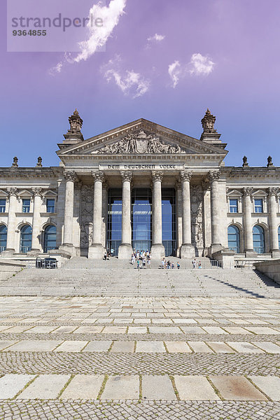 Deutschland  Berlin  Berlin-Tiergarten  Reichstagsgebäude