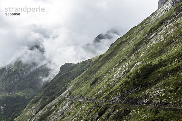 Frankreich  Hautes-Pyrenees  Col d'Aubisque Gebirgspass