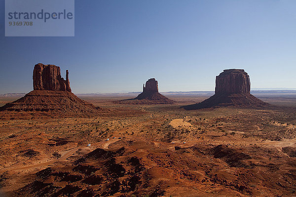 Felsbrocken Vereinigte Staaten von Amerika USA Landschaft Wüste Anordnung Spitzkoppe Afrika Utah