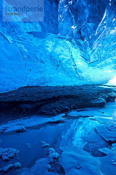 Wasser Eis Schwimmbad Höhle