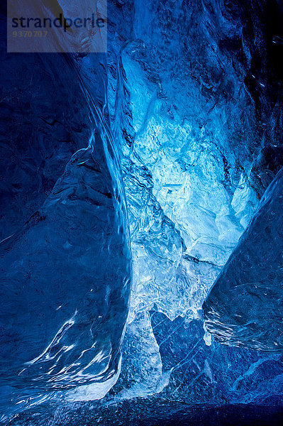 Eis Höhle Decke