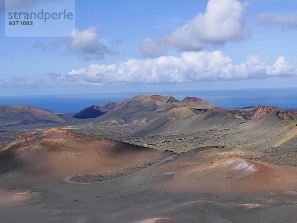 Nationalpark Timanfaya  Lanzarote  Kanaren  Spanien  Europa