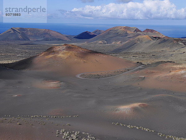 Nationalpark Timanfaya  Lanzarote  Kanaren  Spanien  Europa