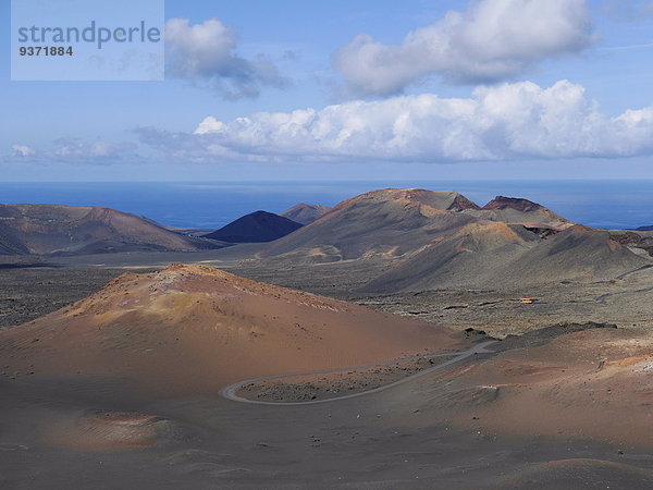 Nationalpark Timanfaya  Lanzarote  Kanaren  Spanien  Europa