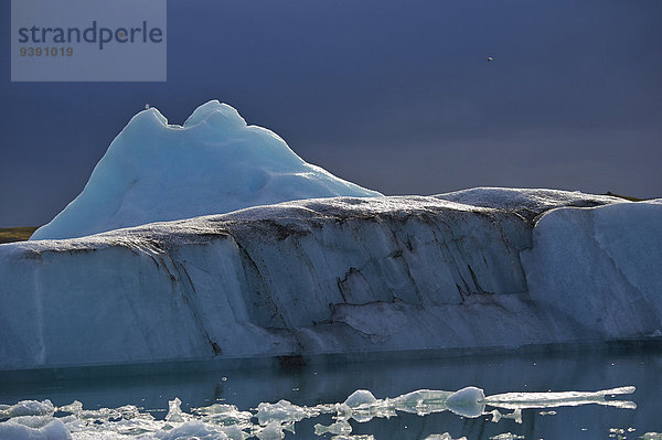 Europa Reise Urlaub See Gletscher Island