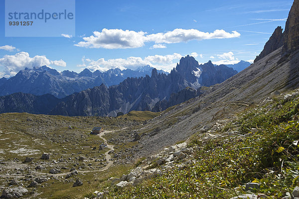 Außenaufnahme Landschaftlich schön landschaftlich reizvoll Trentino Südtirol Europa Berg Tag Landschaft niemand Natur Dolomiten Italien